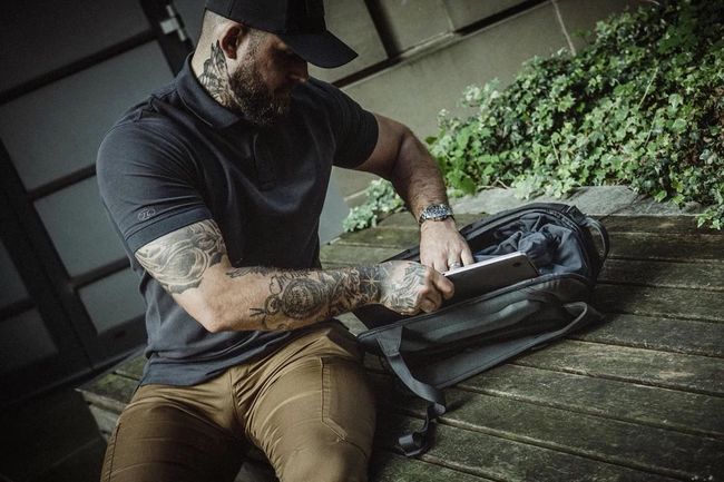 Рюкзак тактичний Highlander Stoirm Gearslinger 12L Black (TT189-BK) - фото 27