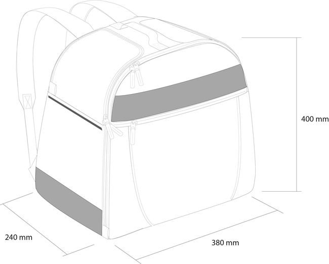 Рюкзак для черевиків Rossignol Premium Pro Boot Bag '20 - фото 17