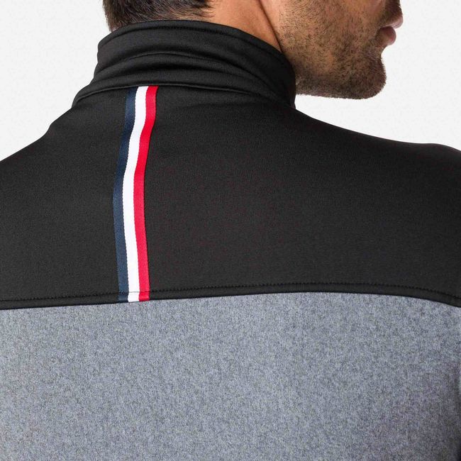 Фліс Rossignol Palmares 1/2 Zip Black - фото 2