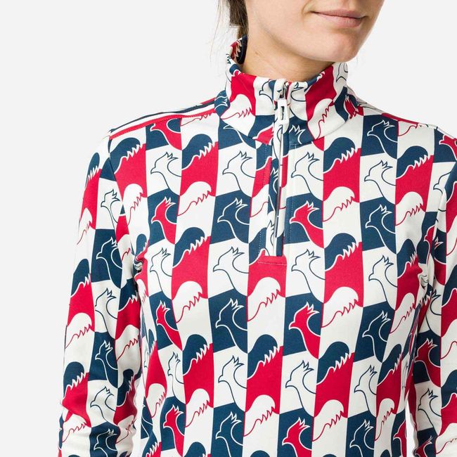 Фліс жіночий Rossignol W Palmares 1/2 Zip Dark Navy - фото 3