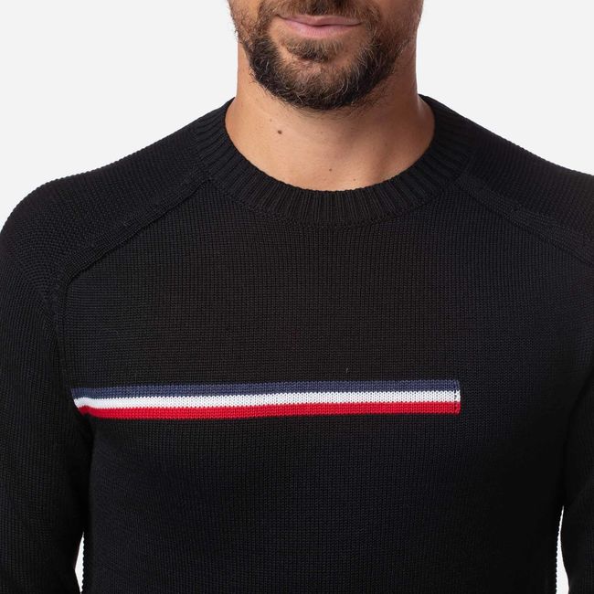 Светр Rossignol Odysseus Round Neck Knit Black - фото 3