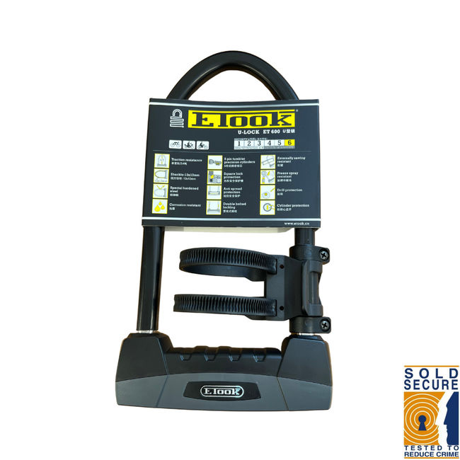 Велозамок скоба Etook U-Lock ET600L - фото 13