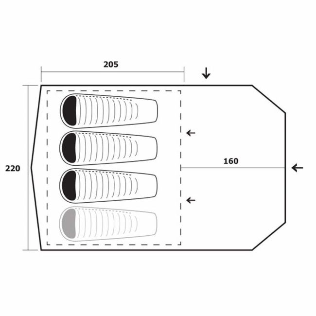 Намет Trimm EAGLE Sand - фото 2