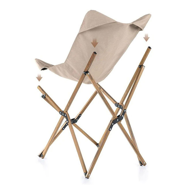 Крісло розкладне Naturehike Moon Beach MW01 NH19Y001-Z Beige - фото 2