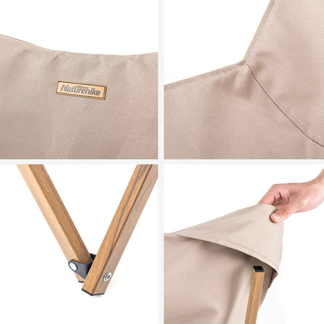 Крісло розкладне Naturehike Moon Beach MW01 NH19Y001-Z Beige - фото 4