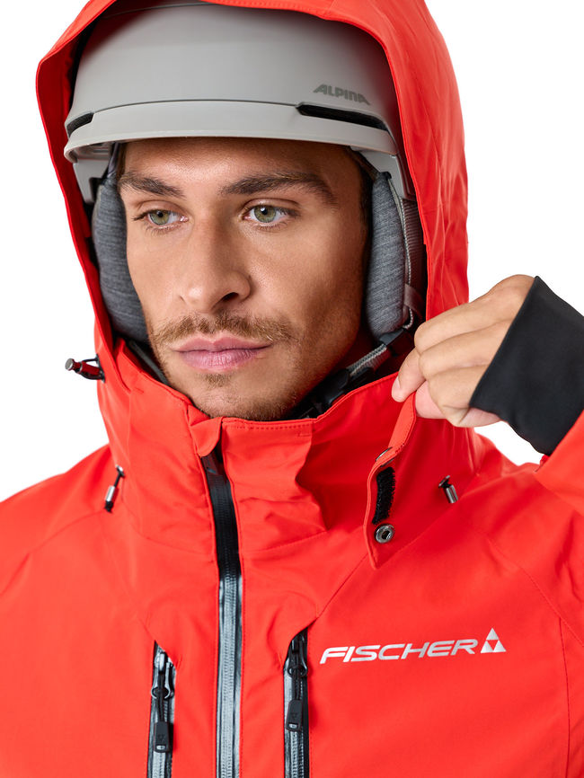 Гірськолижна чоловіча куртка Fischer Thor Jkt Black - фото 14