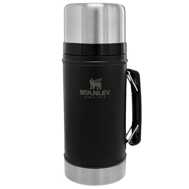 Термос харчовий Stanley Classic Legendary Food Jar 0.94 Matte Black - фото 1