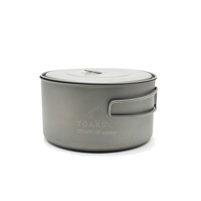 Казанок Toaks Titanium Pot 1350ml - фото 2