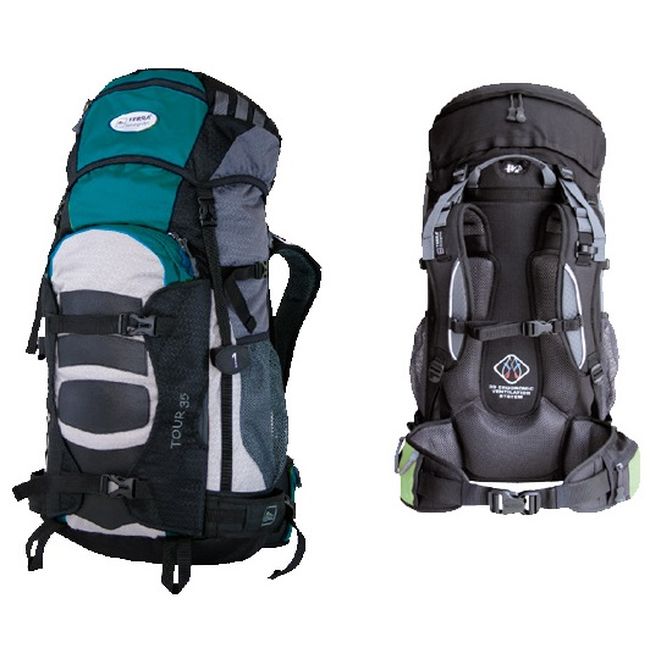 Рюкзак Terra Incognita Tour 35 Turquoise - фото 1