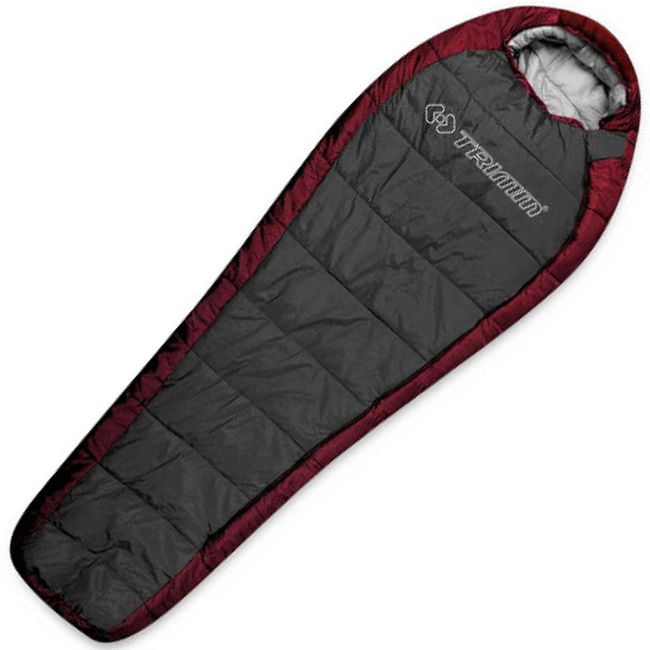 Спальник Trimm Arktis 195 Red Dark Grey - фото 1