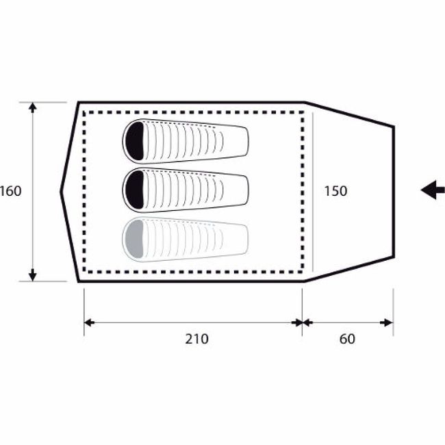 Намет Trimm Forester Sand - фото 2