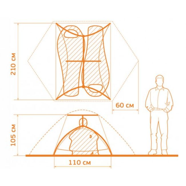 Намет Turbat Latundr 2 - фото 1
