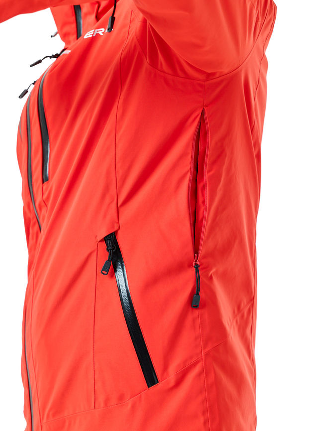 Гірськолижна чоловіча куртка Fischer Thor Jkt Red - фото 12