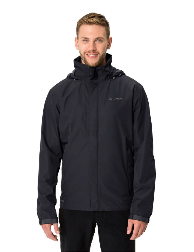 Куртка Vaude Escape Light Rain Jacket Mens Black - фото 1