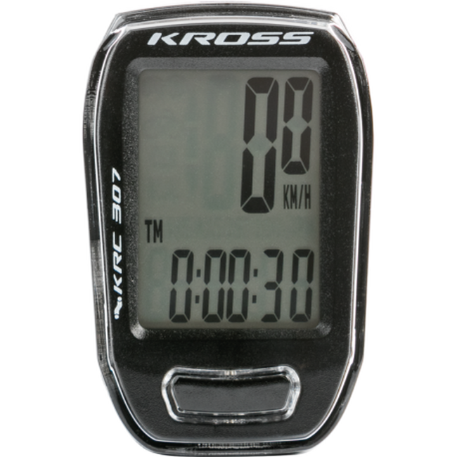 Велокомп`ютер Kross KRC 307 Black Red 7 Функцій - фото 1