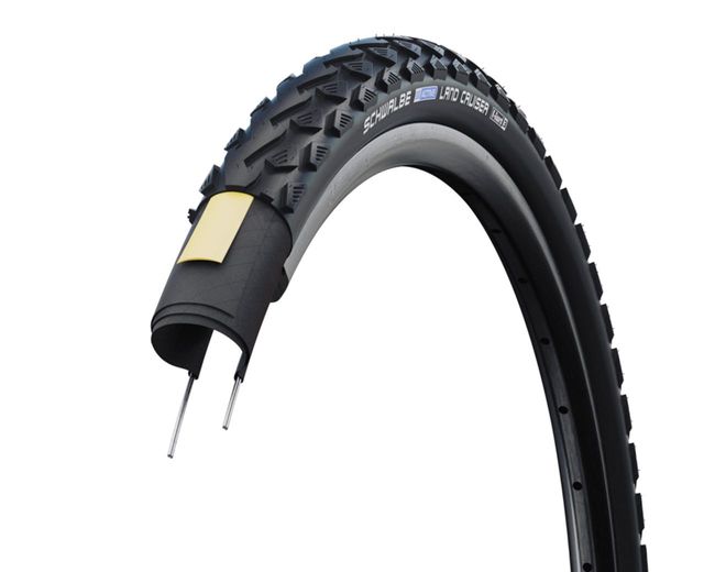 Покришка Schwalbe Land Cruiser 26x2.00 (50-559) Active, K-Guard, TwinSkin, SBC, B/B - фото 2