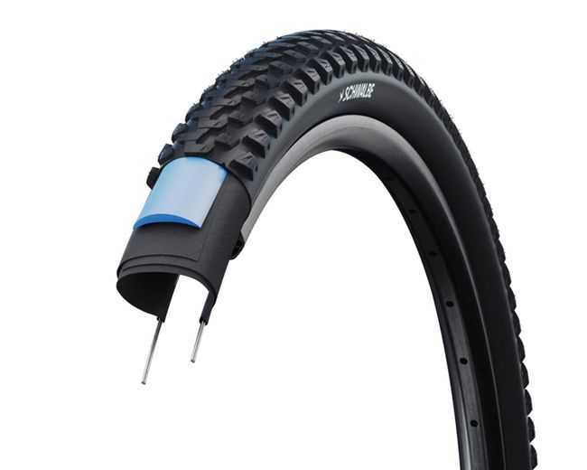 Покришка Schwalbe Marathon Plus Mtb 26x2.10 (54-559) Performance, SmartGuard, TwinSkin, ADDIX, B/B+R - фото 3