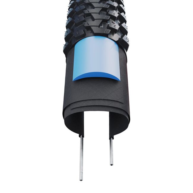 Покришка Schwalbe Marathon Plus Mtb 26x2.10 (54-559) Performance, SmartGuard, TwinSkin, ADDIX, B/B+R - фото 4