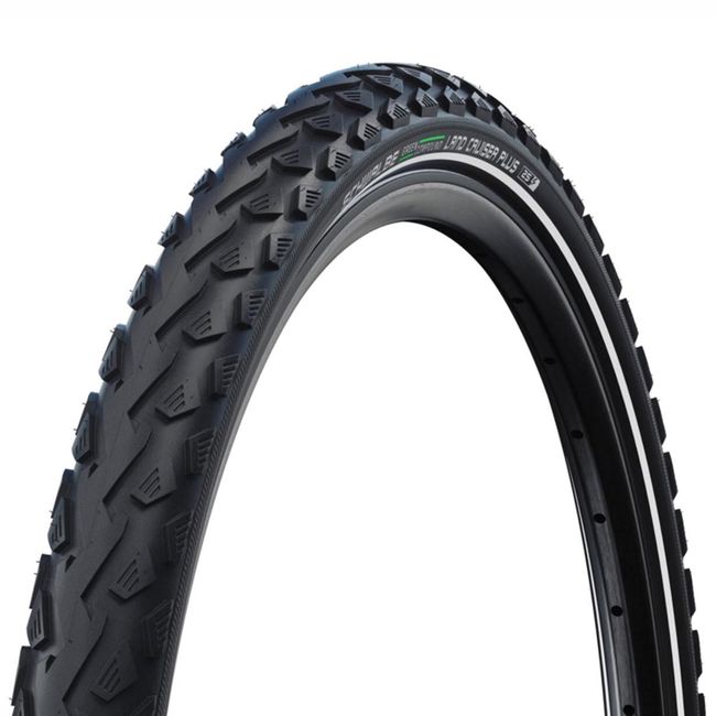 Покришка Schwalbe Land Cruiser Plus 28x1.60 700x40C (42-622) Active, PunctureGuard, TwinSkin, GREEN - фото 1