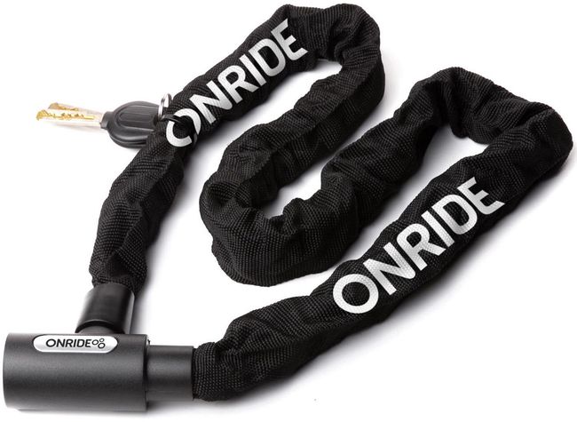 Замок велосипедний ланцюговий Onride Tie Lock Superior 50 6×1500 мм - фото 1