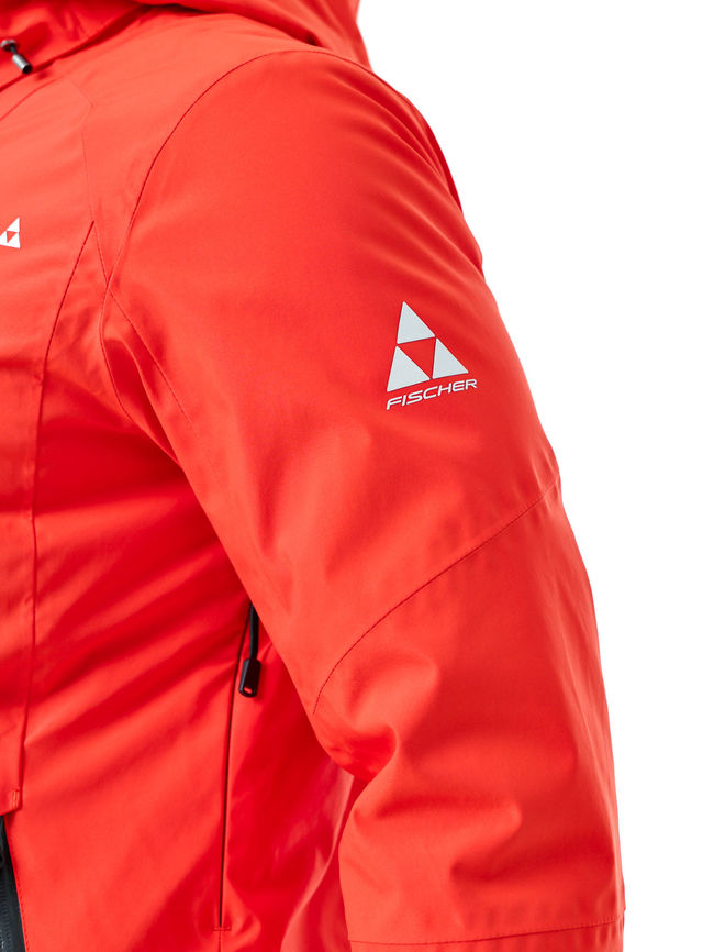 Гірськолижна чоловіча куртка Fischer Thor Jkt Red - фото 14