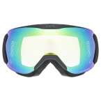 Гірськолижна маска Uvex Downhill 2100 V Black Green - фото 2
