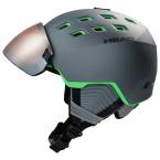 Гірськолижний шолом Head Radar Black Lime '22 - фото 3