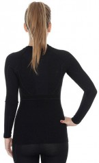 Термобілизна жіноча блуза Brubeck Active Wool Top W Black - фото 3