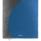 Спальник Ferrino Yukon SQ 10 °C Blue Grey Left - фото 3