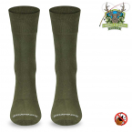 Шкарпетки Comodo Hunting Merino Wool Socks Anti-Ticks Khaki - фото 4