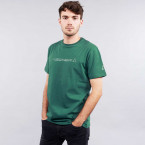Футболка Fischer T-Shirt Big Logo Green - фото 1