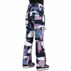 Жіночі штани Rehall Nori W camo abstract lavender - фото 3