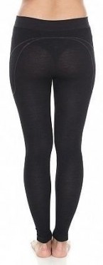 Термобілизна жіночі штани Brubeck Active Wool Pant W Black - фото 3