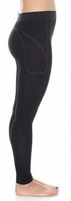 Термобілизна жіночі штани Brubeck Active Wool Pant W Black - фото 4
