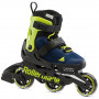 Ролики Rollerblade Microblade 3WD Blue royal-lime