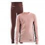 Комплект термобілизни Craft Core Dry Baselayer Set Junior Hint Peak