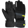 Рукавички чоловічі Reusch Brandon R-Tex Xt Blck/dark gran/saf yell