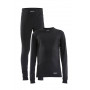 Комплект термобілизни Craft Core Dry Baselayer Set Junior Black