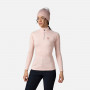 Фліс жіночий Rossignol W Classique 1/2 Zip Powder Pink '26