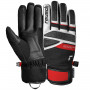 Рукавички чоловічі Reusch Thunder R-Tex XT Black White fire red
