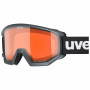 Гірськолижна маска Uvex Athletic LGL Black orange S2