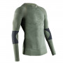 Термофутболка X-Bionic Combat Energizer 4.0 Shirt Long Sleeve Men Olive green/Anthracite