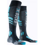 Лижні шкарпетки X-Socks Snowboard 4.0 Black / Grey / Teal Blue