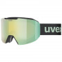 Гірськолижна маска Uvex Evidnt Attract S Black matt/Mirror opal  S2, S1