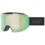 Гірськолижна маска Uvex Evidnt Attract S V Black matt/Mirror green S1 – S3