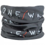 Бандана One Way Light Asphalt Grey / Flame Orange