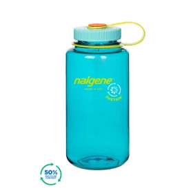 Пляшка для води Nalgene Wide Mouth Cerulean Sustain Water Bottle 0.95L