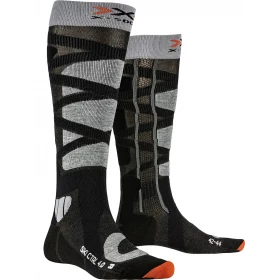 Лижні шкарпетки X-Socks Ski Control 4.0 Anthracite/Stone Grey Melange