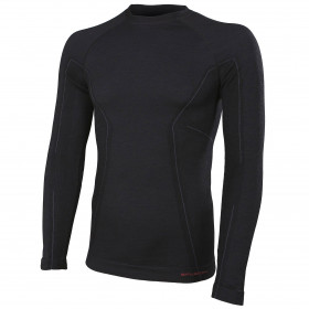 Термобілизна чоловіча блуза Brubeck Active Wool Top M Black