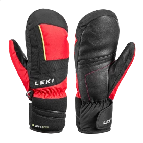 Рукавички Leki Nico Junior Mitt Red-black-yellow